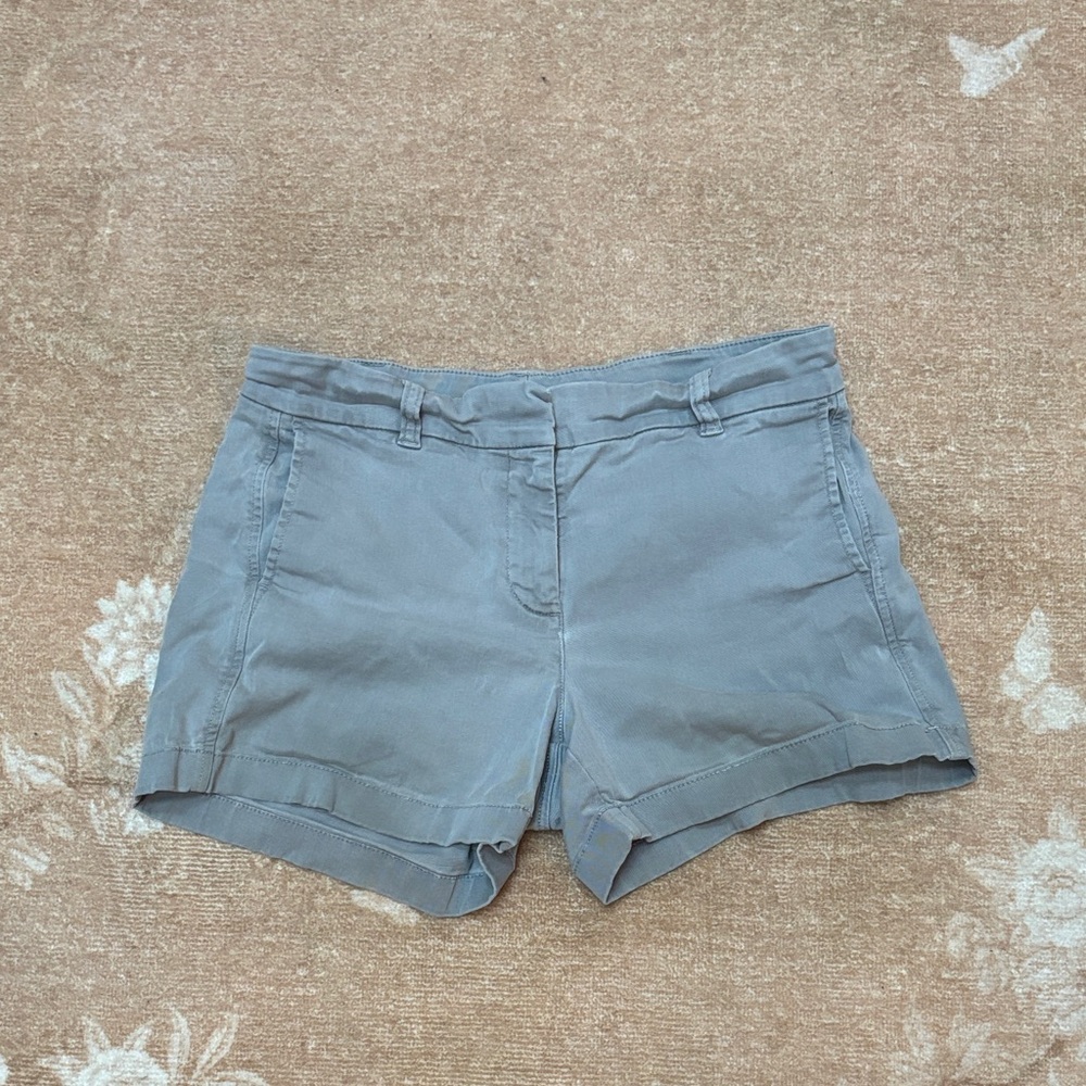 J Crew Women’s Gray Chino Shorts 4”